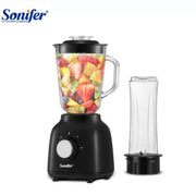 Liquidificador e Picador Elétrico Sonifer SF-8113 2 em 1 de 500 W com Jarro de Vidro (cod: SF-8113)