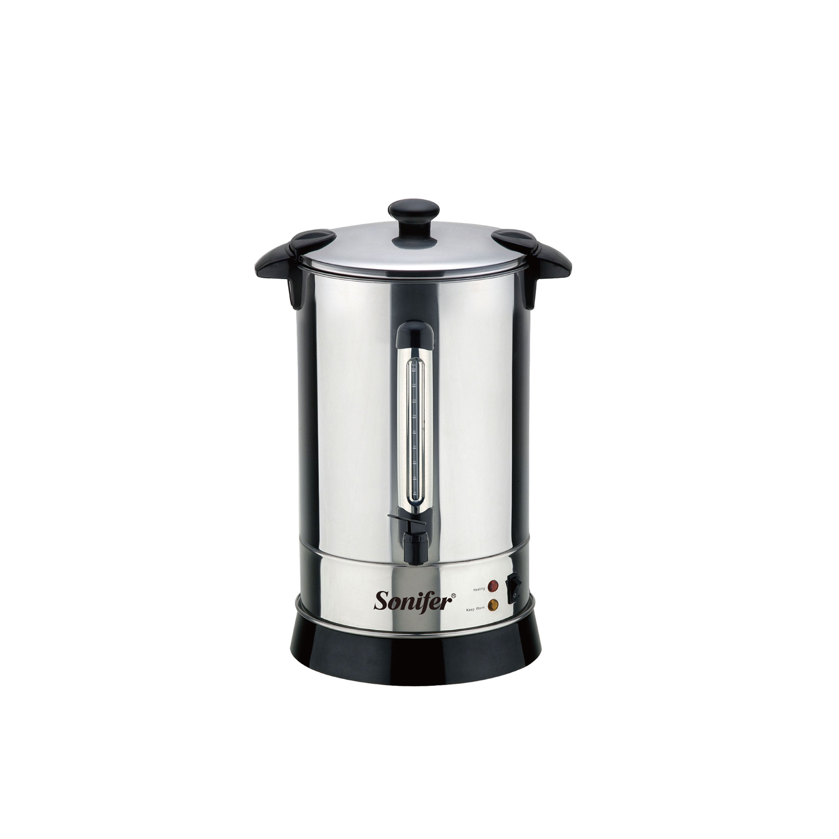 Chaleira Elétrica de Aço Inoxidável Sonifer SF-2109 Doméstica de 20 Litros