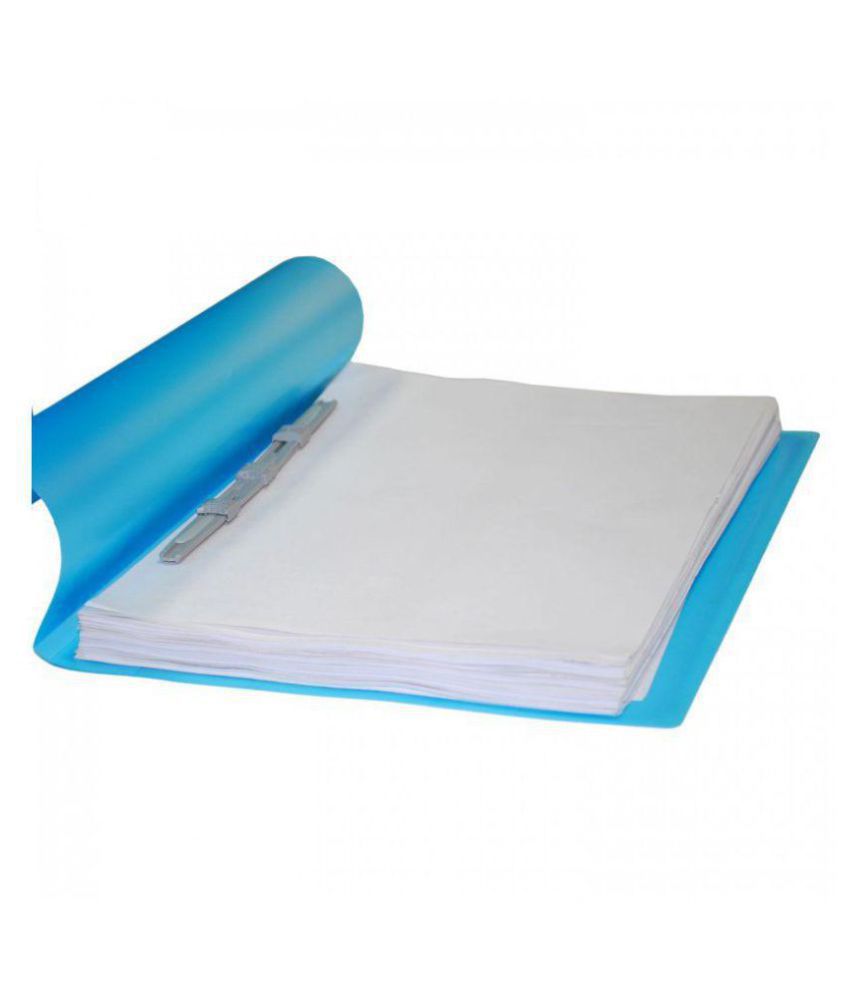 KIYA RF051 A4 Transparent Report File Folder with Plastic Clip