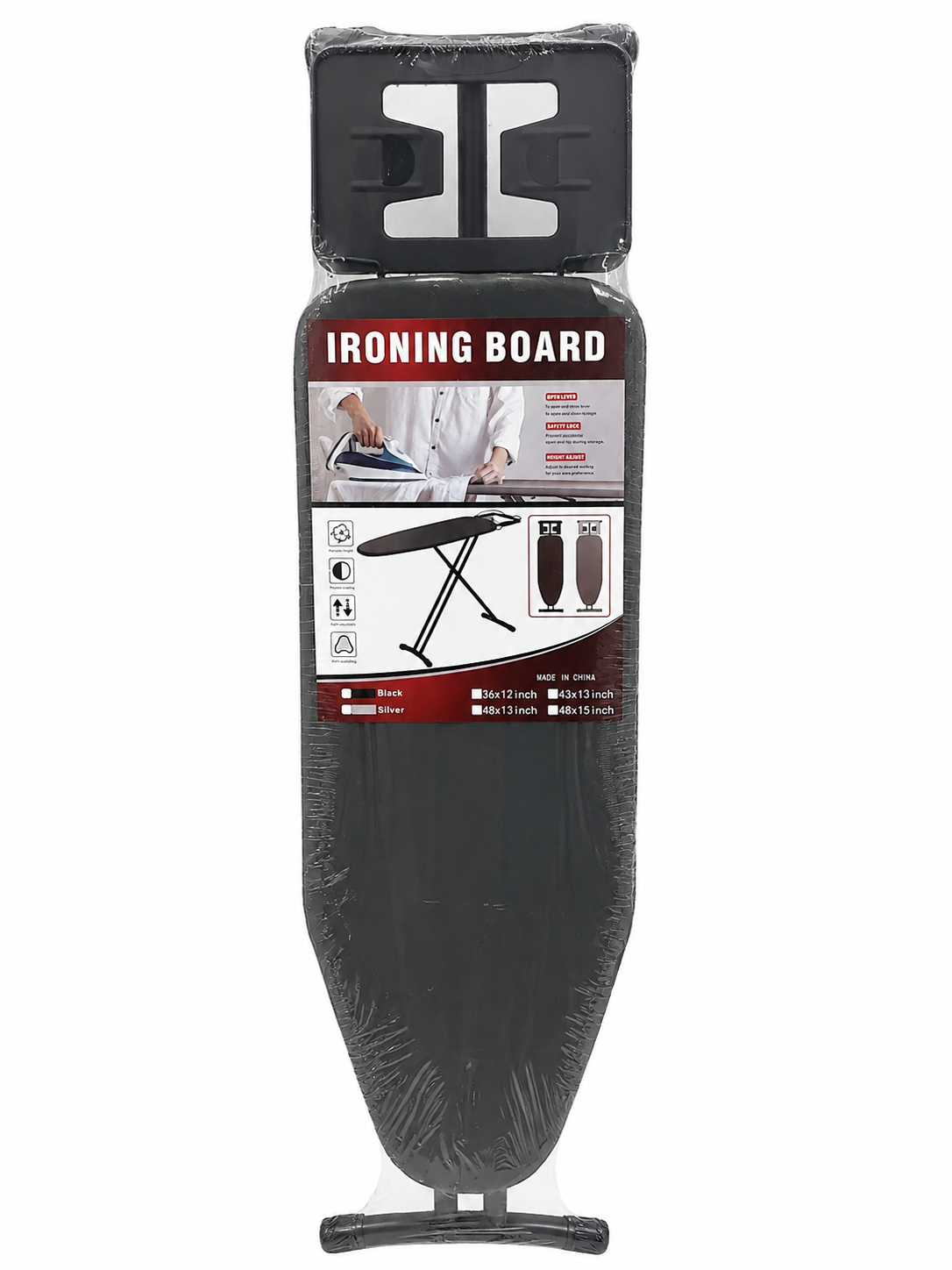 Foldable Ironing Board – Heavy-Duty Adjustable Ironing Station-AYD314-7