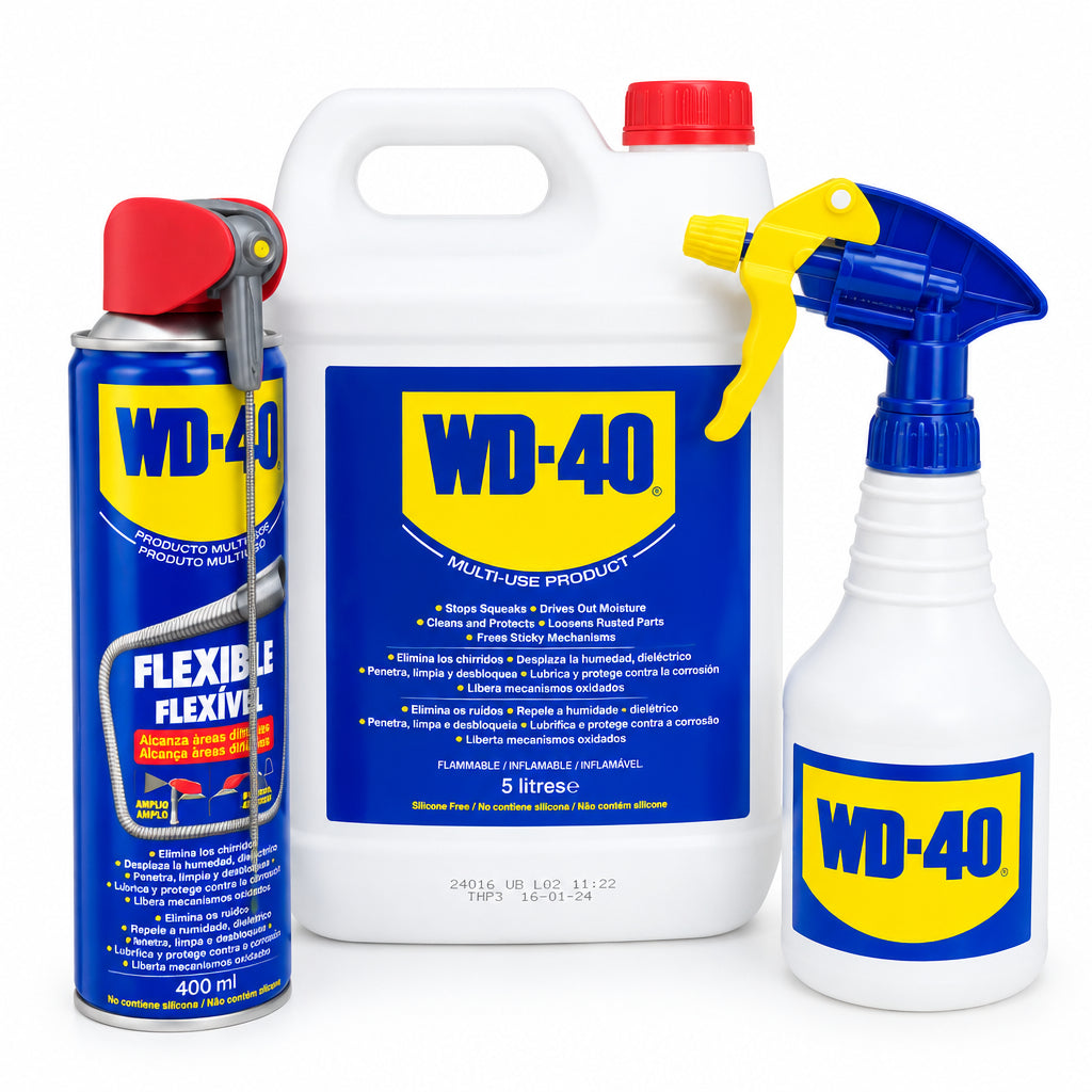 WD-40 Multi-Use Lubricant 1.3 gal Spray Bottle And Flexible 13.5 fl oz Straw - (spary9058)