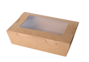 Packaging Lab Philippines Kraft Food Box with Window 1200mL