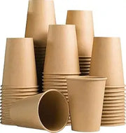 Brown Kraft Paper Cups 300ml Pack of 25-AYD268-40