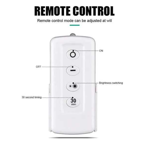 3-Piece Wireless Remote Control LED Tap Puck Lights