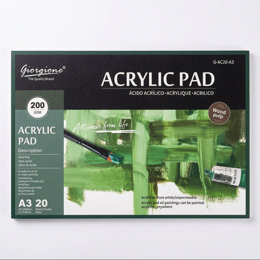 Giorgione Acrylic Pad A3 200GSM