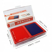 Qixing 301 Semi-Automatic Two-Color Ink Pad Red Blue