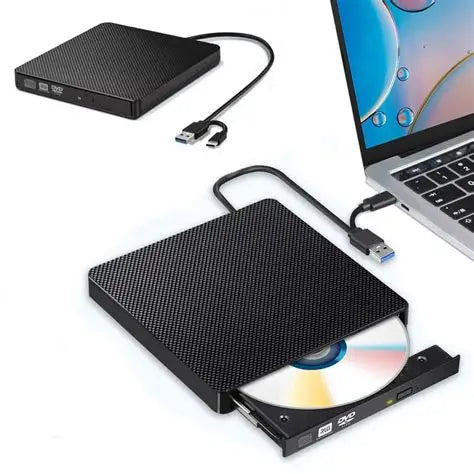 Andowl External USB and Type C DVD/CD Recorder Q-GF300 - (AYC423-49)