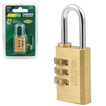 Stanley 30mm 4-Digit Combination Lock S742-052 Brass