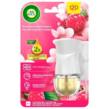 Air Wick Electric Plug-In Diffuser Refill Cherry Blossom 19ml