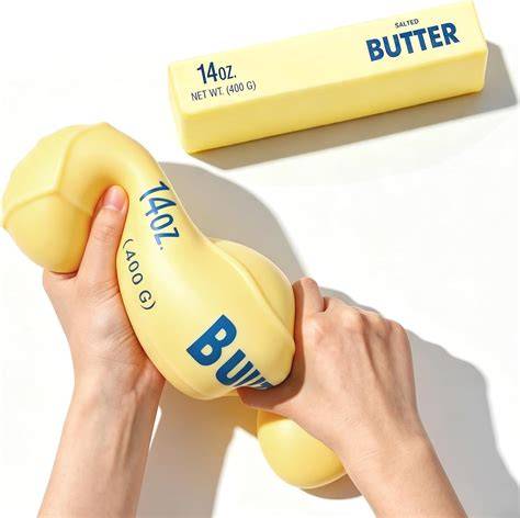 Large Squishy Butter Sensory Fidget Toy - (SQUI0007)