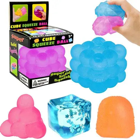 Sensory Fidget Cube Stress Relief Tool - (SQUI0017)