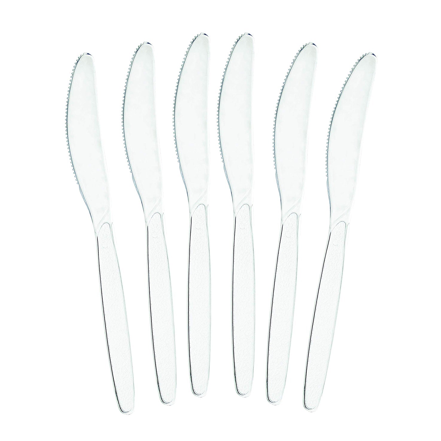Teacher's File Disposable Plastic Knives 1000 Count Bulk Pack