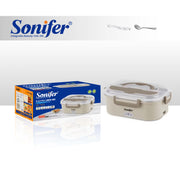 Lancheira Elétrica Sonifer SF-1513: Portátil, Aço Inoxidável 304, Aquecimento Constante a 70℃
