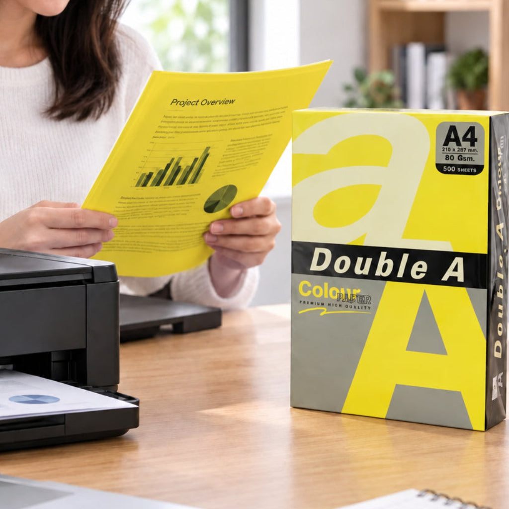 Double A 80gsm A4 Copy Paper Butter