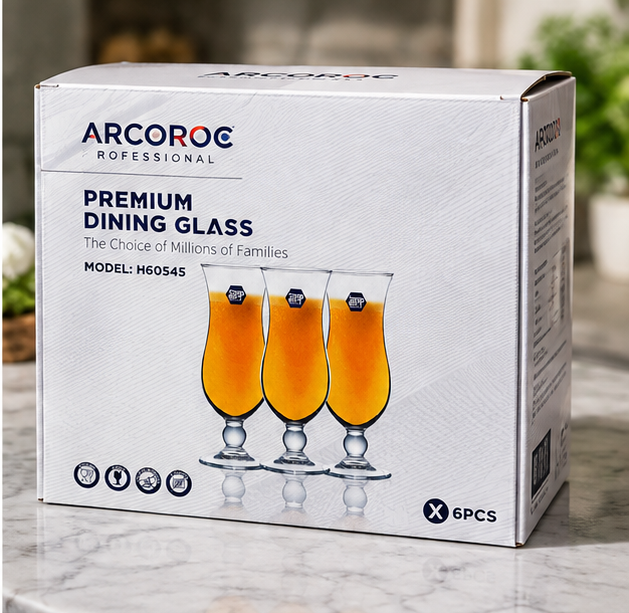 Conjunto de 6 Taças de Cocktails e Sumos Arcoroc Professional (AYD240-87)