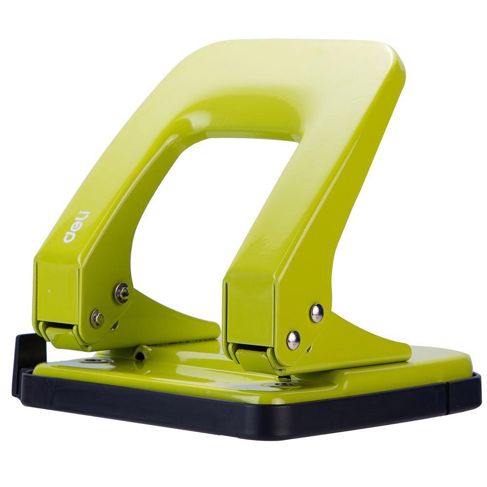 Deli E0138 2-Hole Metal Paper Punch 35-Sheet Capacity