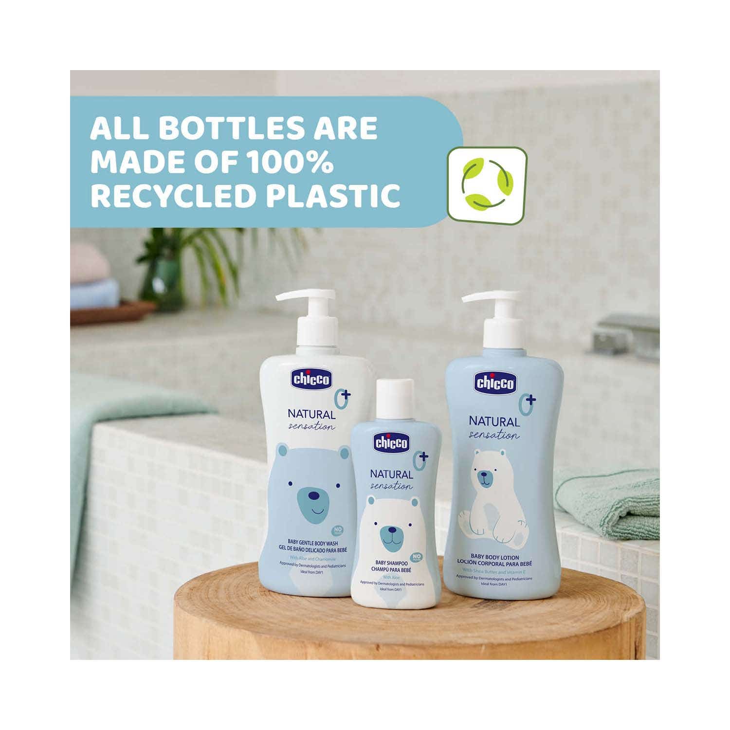Chicco Natural Sensation Baby Shampoo With Aloe And Almond Oil