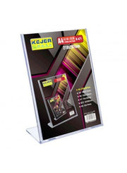 Premium A4 L-Shaped Acrylic Display Stand K-471 Clear Document Holder