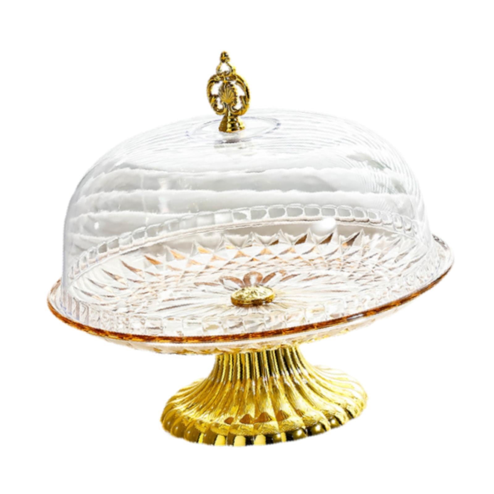Macarena Vintage Style Dessert Serving Platter With Dome Lid