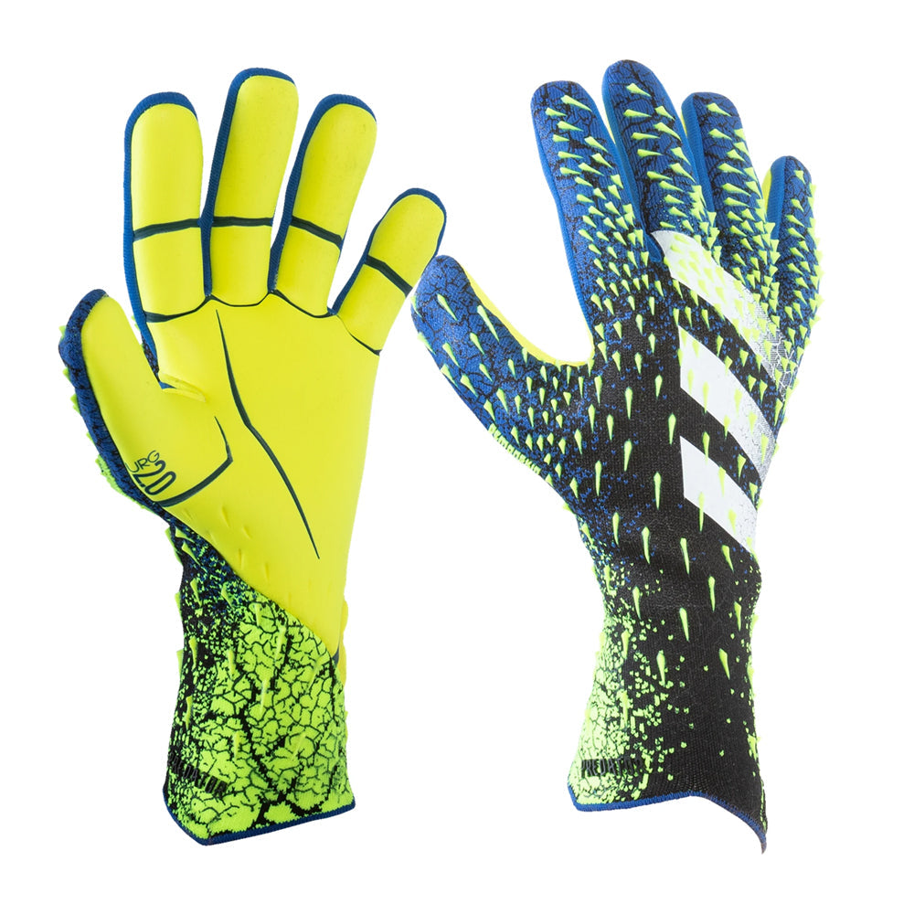 adidas Predator Pro Men's Goalkeeper Gloves Royal Yellow