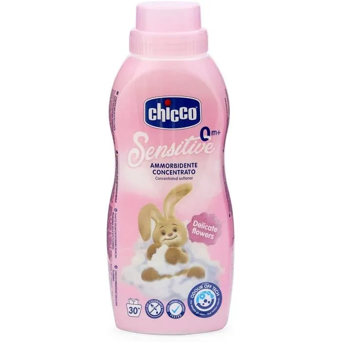Chicco Concentrated Fabric Softener Delicate Flowers 750ml Sensitive Hypoallergenic