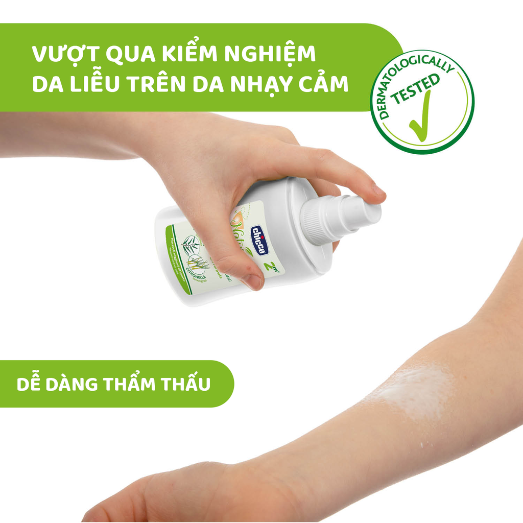 Chicco NaturalZ Natural Mosquito Repellent Spray 100ml