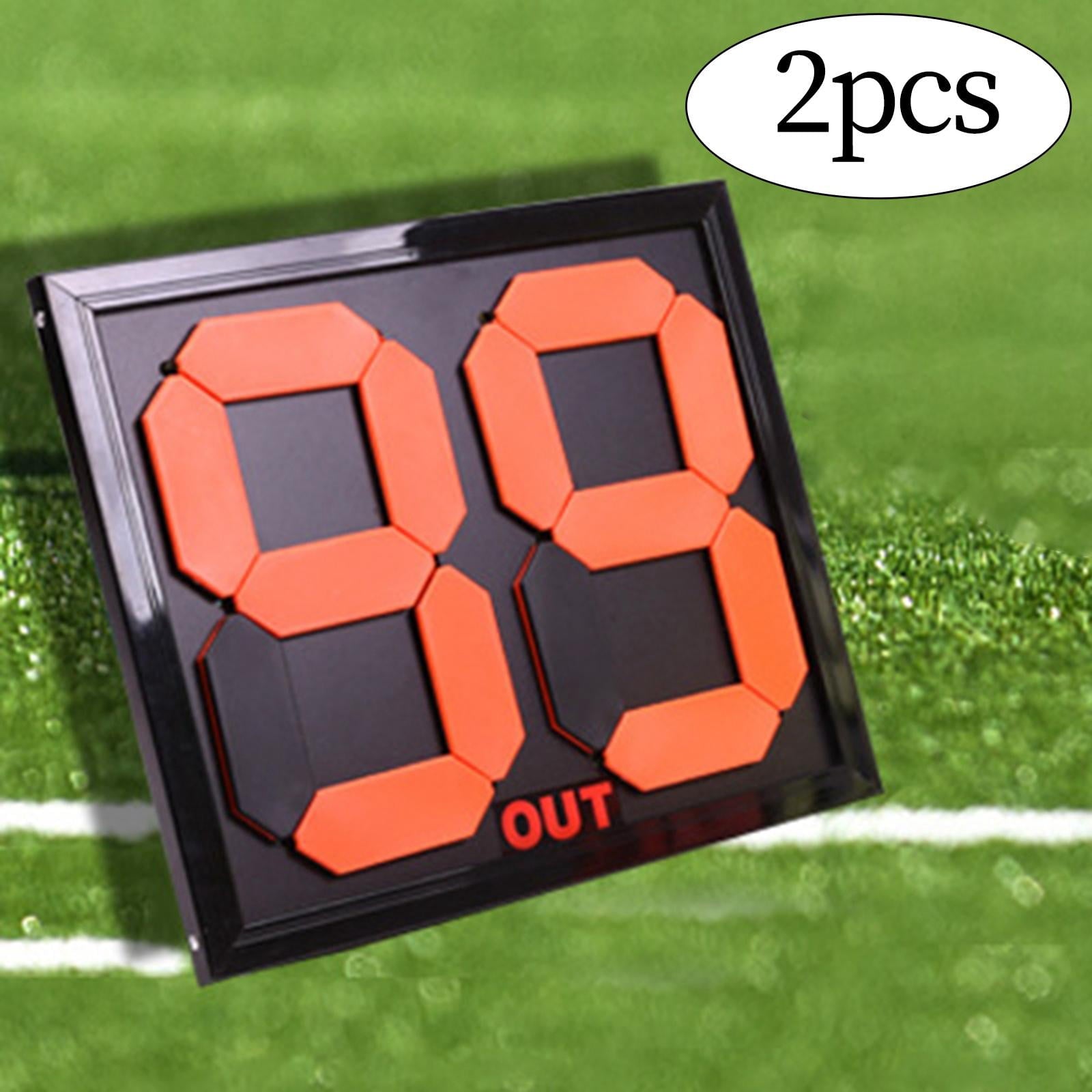 Zulema Football Referee Substitution Board 2-Pack 17x15-Inch
