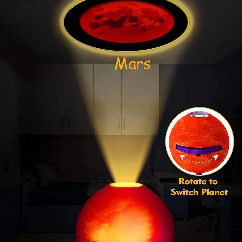 Solar System Projector STEM Science Model with Foam Planets