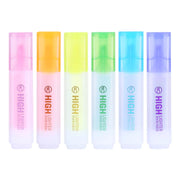 Deli S628 Double-Ended Highlighter 6-Piece Set