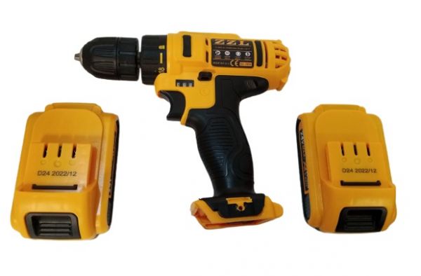 No Brand ZZL-CD24 Cordless Power Drill Set 18+1 Stalls Black