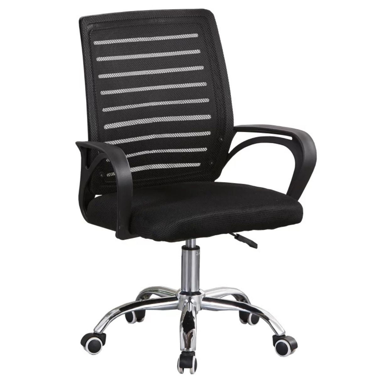 Bella Brasil Decor Athenas Office Chair Upholstered Black