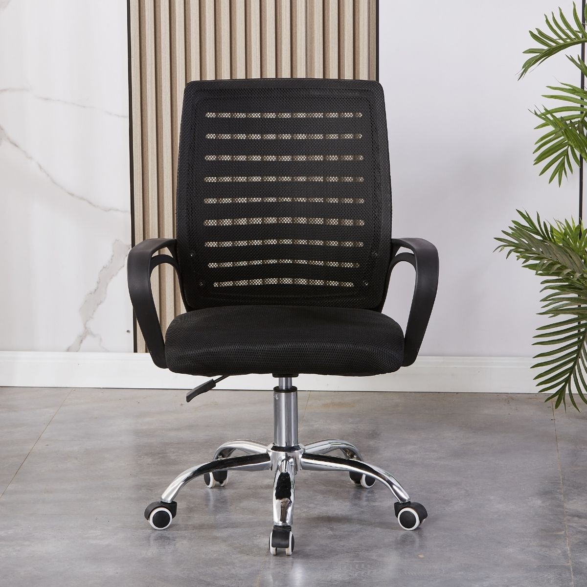 Bella Brasil Decor Athenas Office Chair Upholstered Black