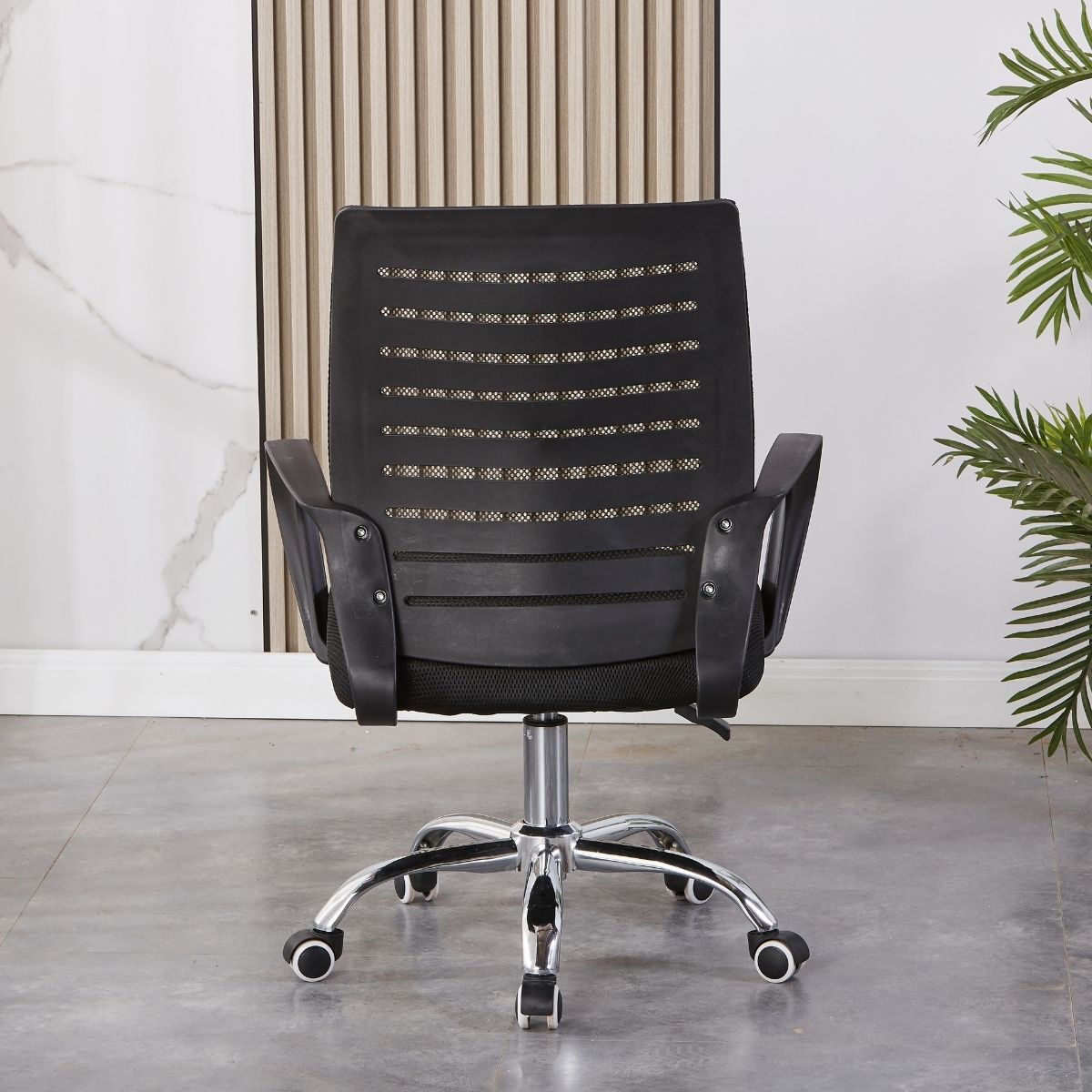 Bella Brasil Decor Athenas Office Chair Upholstered Black