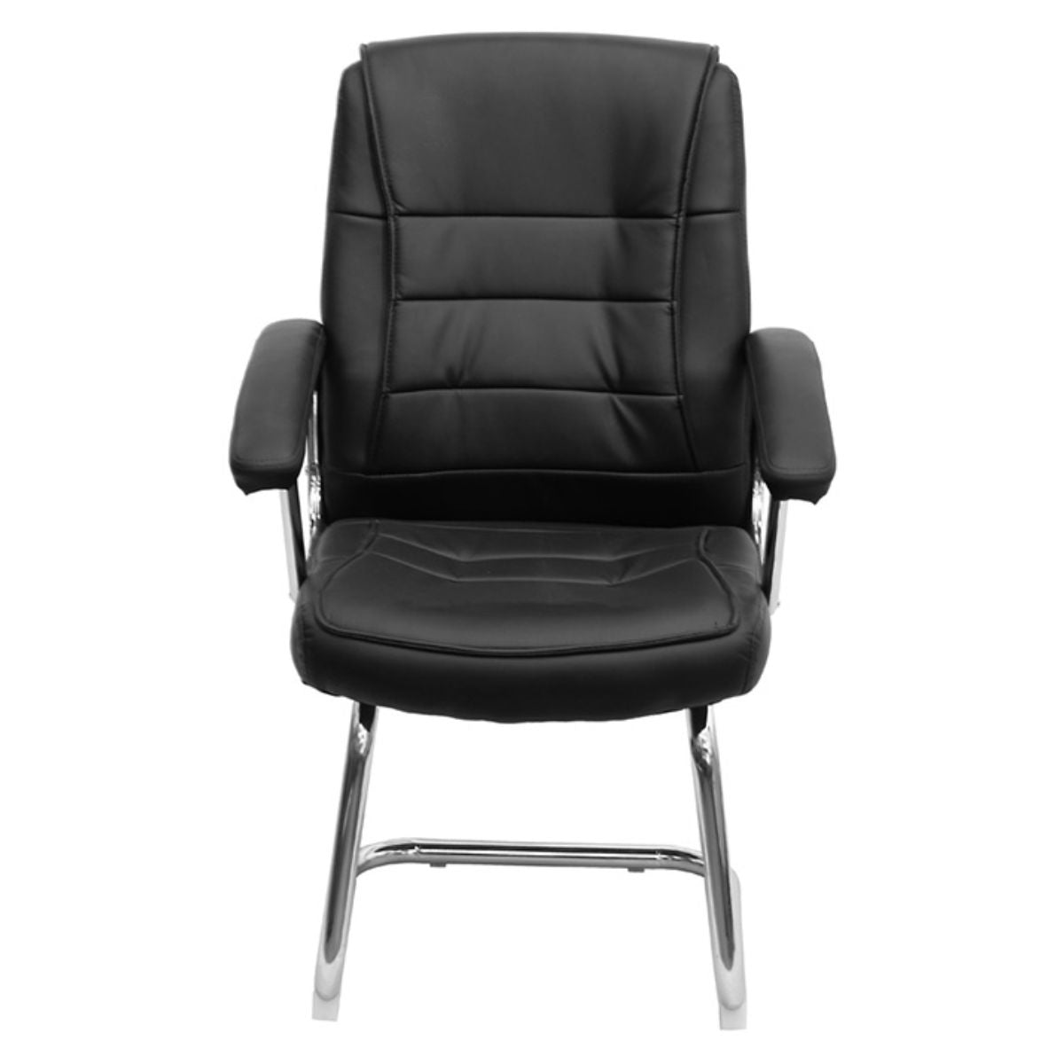 Bella Brasil Decor Patak Fixed Office Chair PU Upholstered