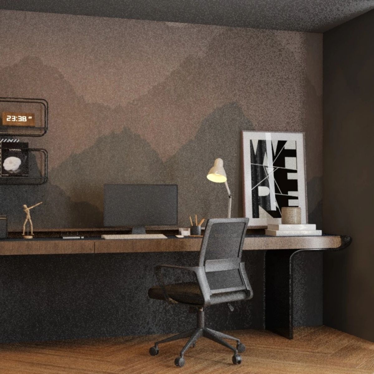 Tokyo Director Office Chair Black Mesh Ergonomic Adjustable