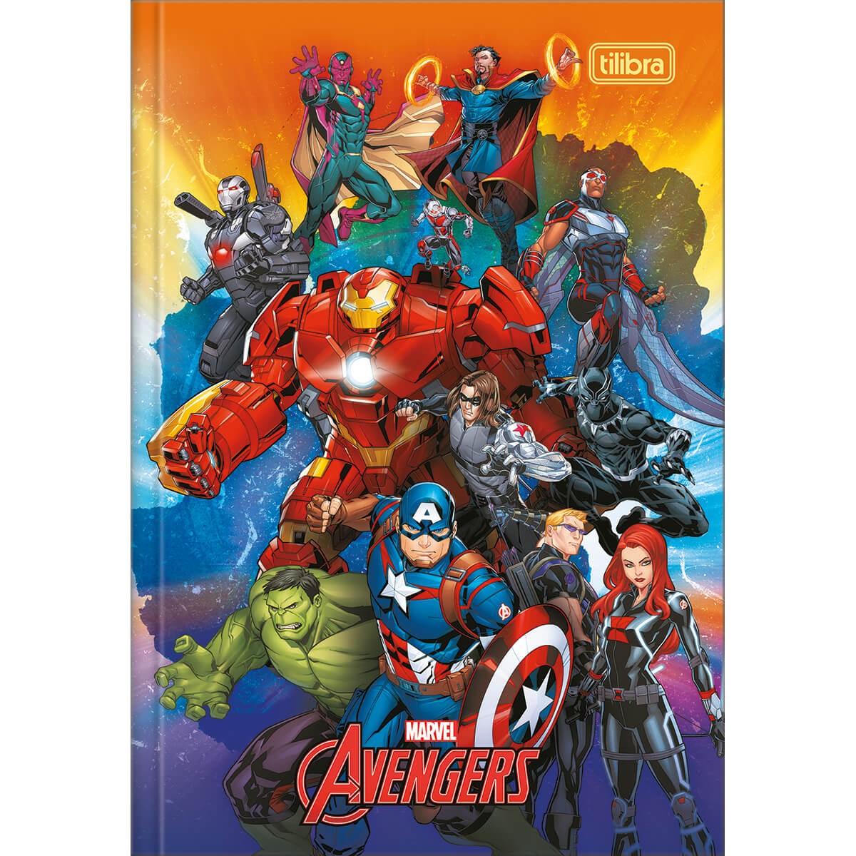 Tilibra Marvel Avengers Hardcover A4 Notebook 80 Sheets