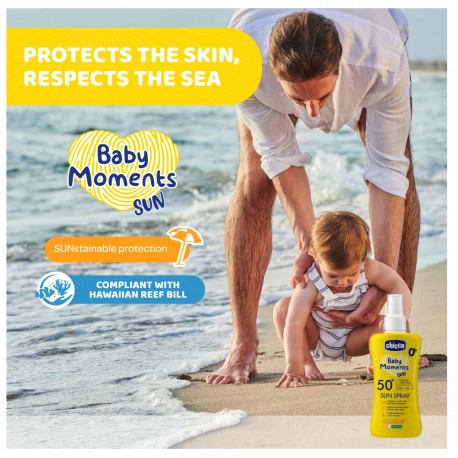 Chicco Baby Moments SPF50+ Sun Spray 150ml