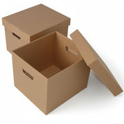 H M Trading Co. Corrugated Carton Box 12x6x8 Inch Brown