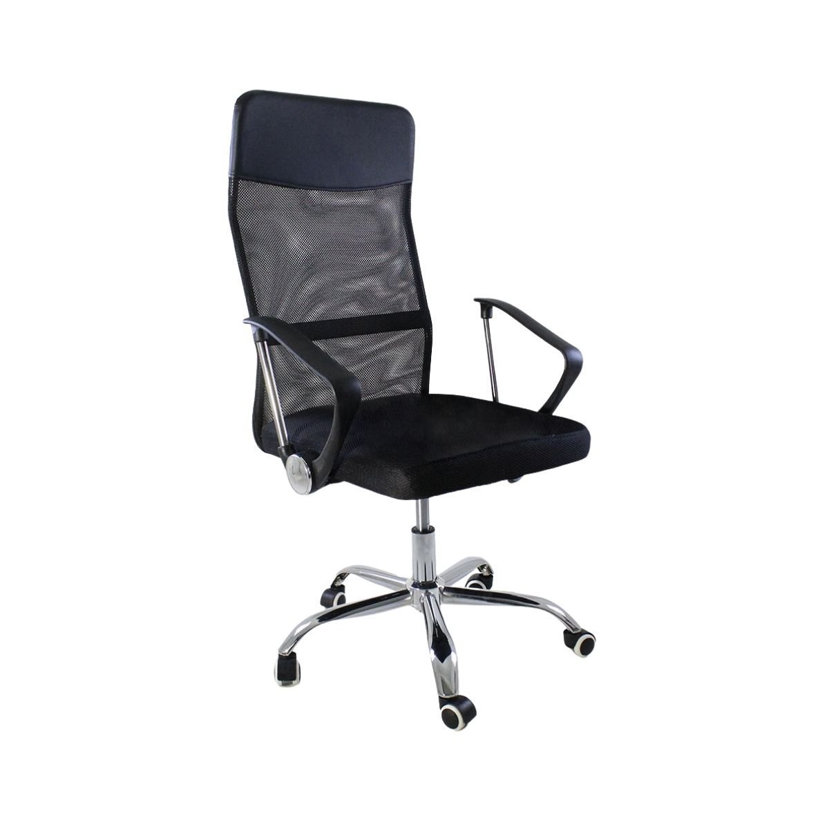 Nagano Mesh Swivel Office Chair Kit 15 Pieces Black