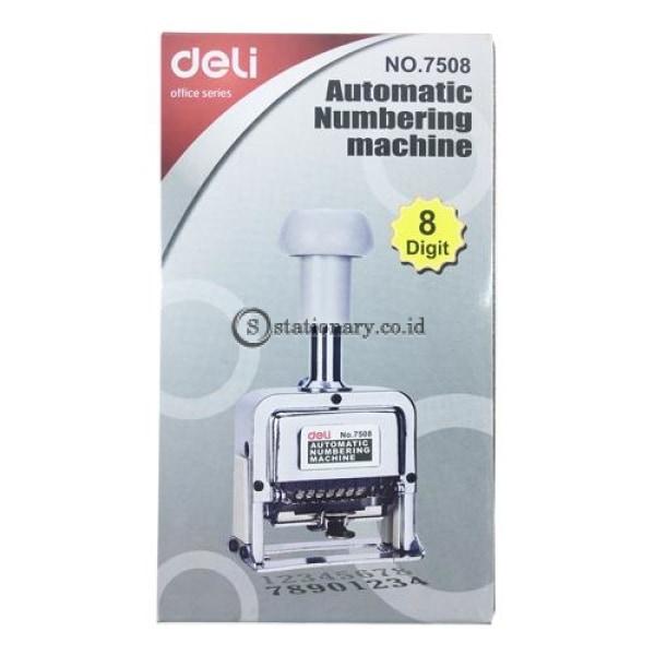 Deli E7508 8-Digit Auto Numbering Machine Automatic Stamping Tool