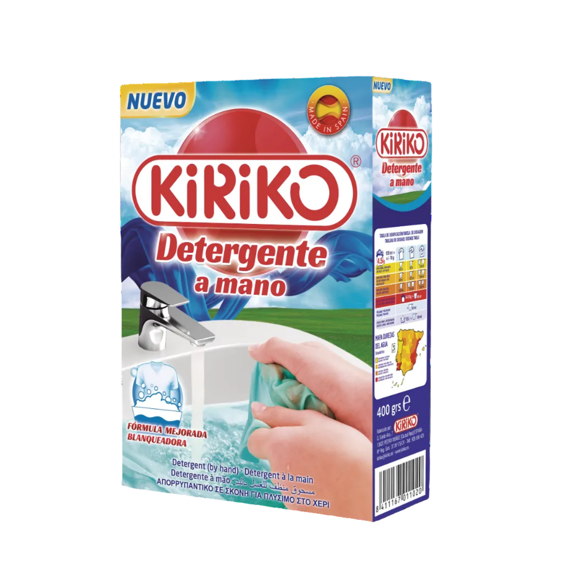 Kiriko Hand Wash Laundry Detergent Powder 400g Packet