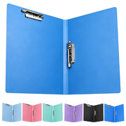 RDWWQHU Plastic Punchless Clamp Binder Letter Size Report Cover