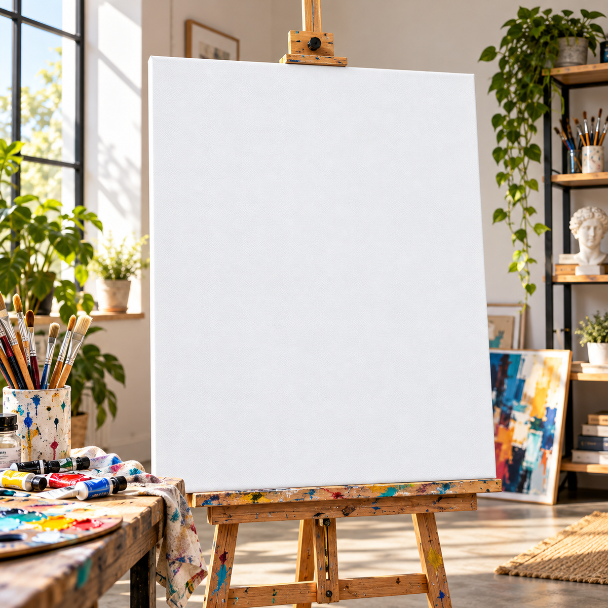 Tela para Pintura Giorgione Premium 100 × 120 cm – 100% Algodão, 280 g/m² – (AYC153-153)