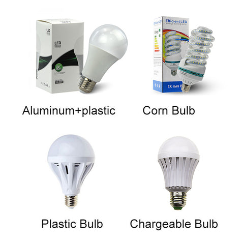 Anern 12V LED Energy Saving Lamp Bulb Aluminum Glass