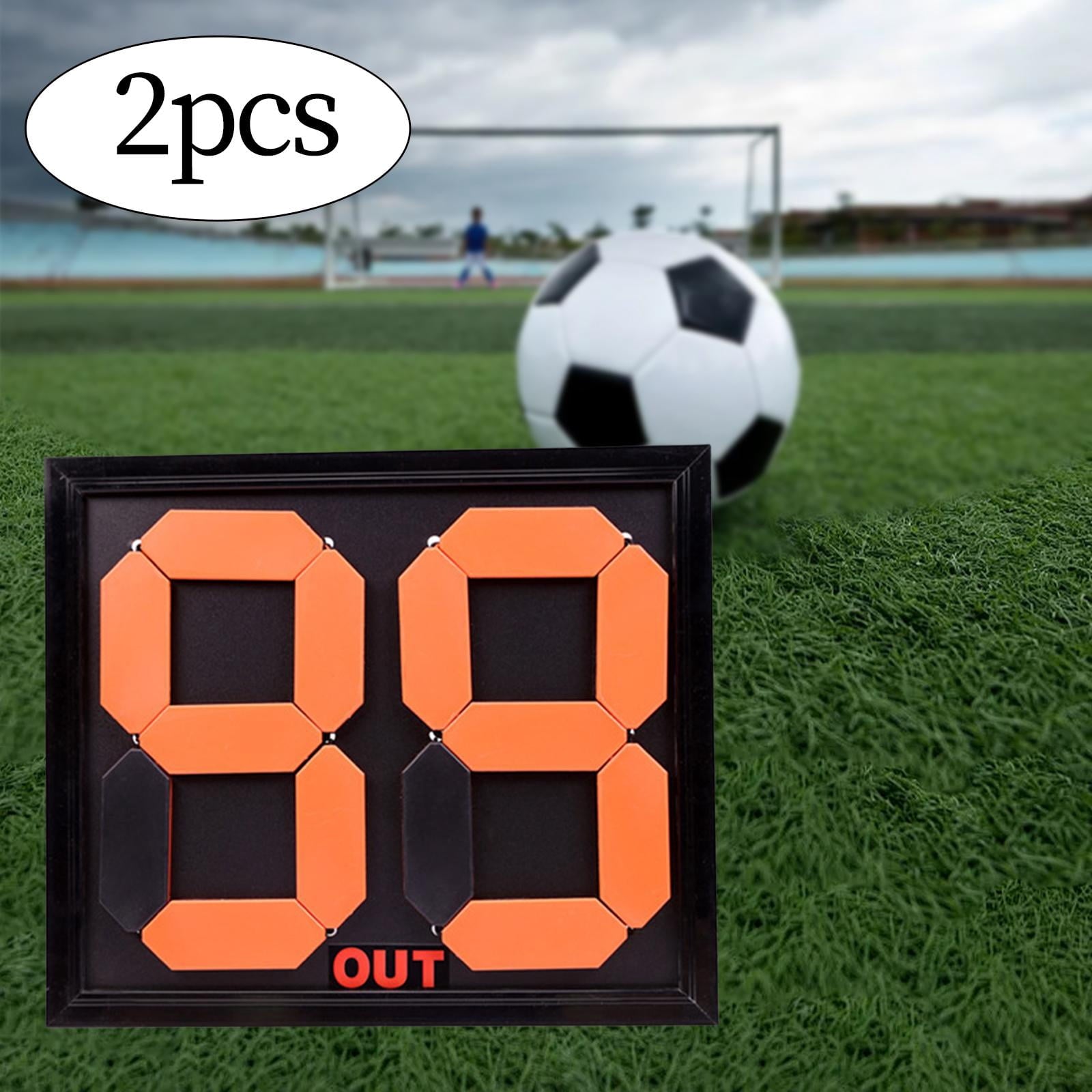 Zulema Football Referee Substitution Board 2-Pack 17x15-Inch