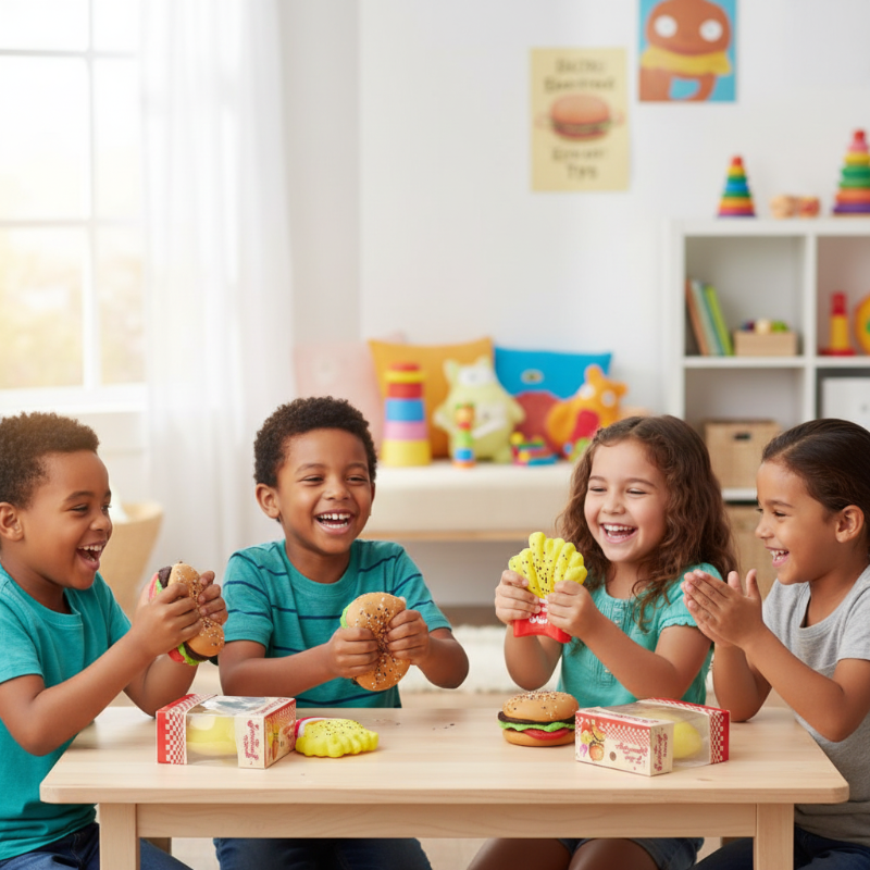 Fast Food Squishy Sensory Fidget Toy Assorted