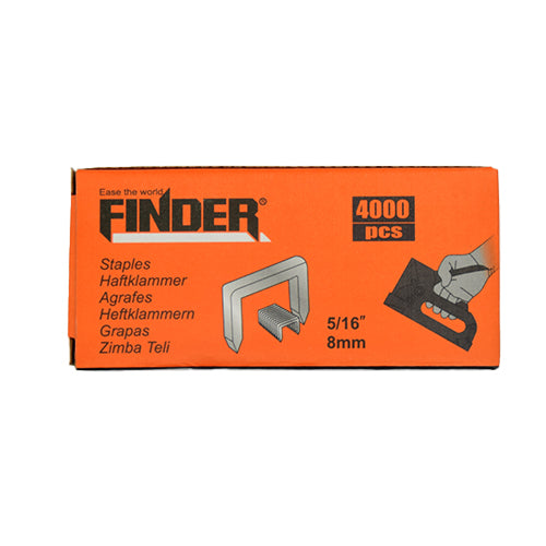 Finder 8mm Staples 195058 Heavy Duty Fastener Accessory