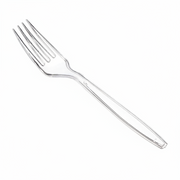 Strawplast Disposable Plastic Fork Transparent 50 Count