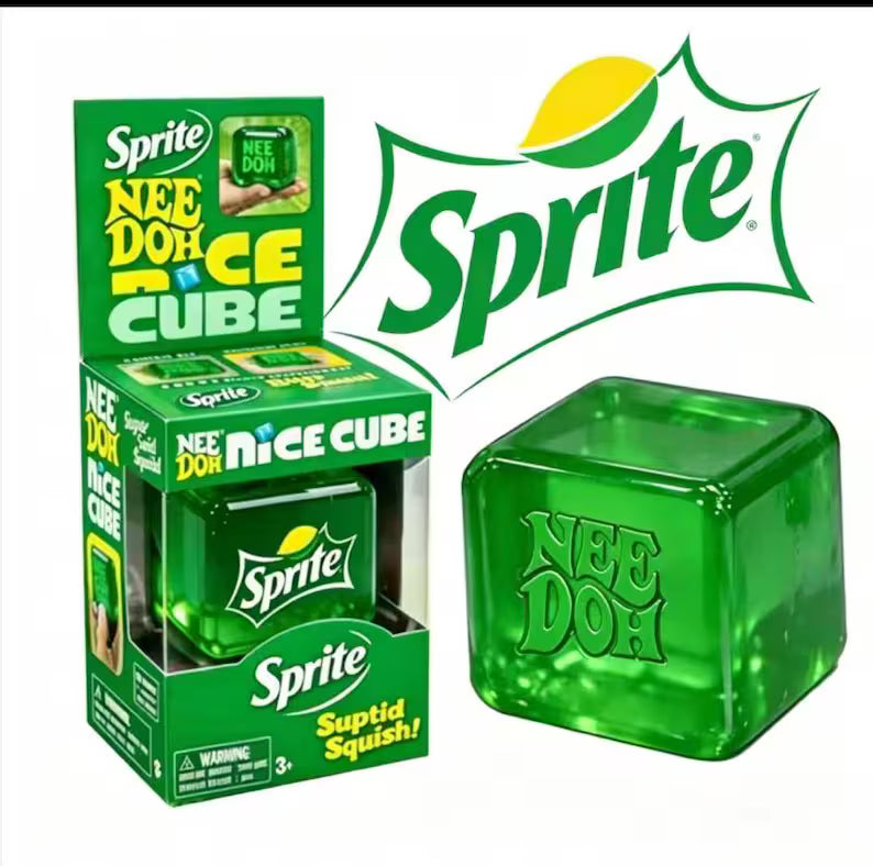 NeeDoh Sprite Nice Cube Squishy Sensory Fidget Toy - (SQUI0019)