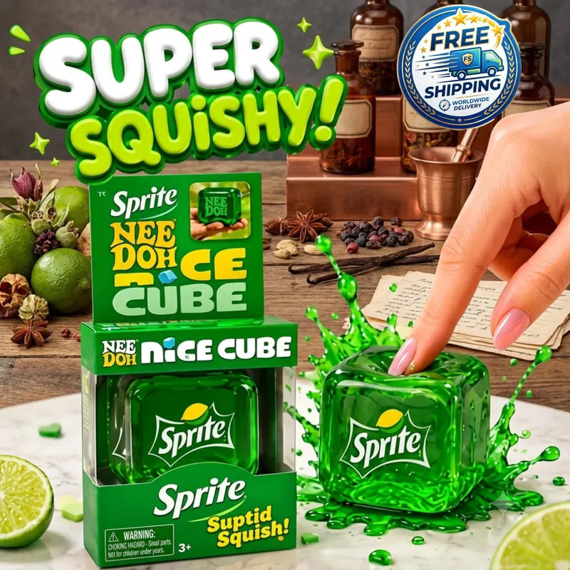 NeeDoh Sprite Nice Cube Squishy Sensory Fidget Toy - (SQUI0019)